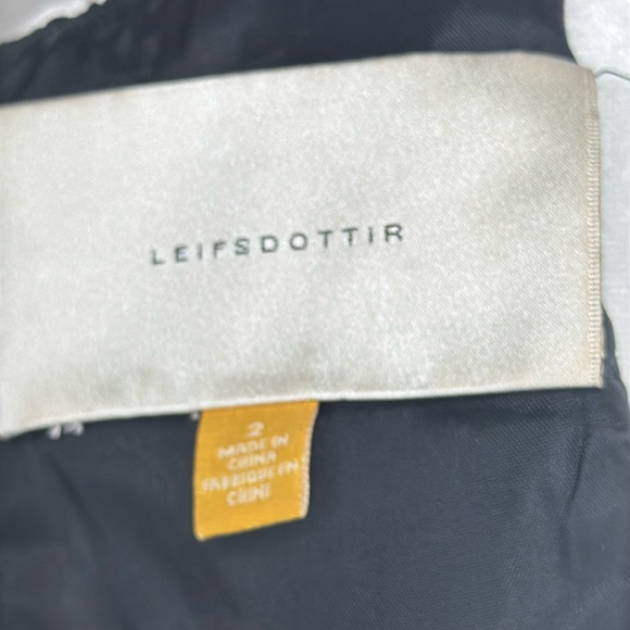 Anthropologie Women’s Dress Leifsdottir Ligonberry Size 2 Lace Overlay V Neck - Picture 9 of 13